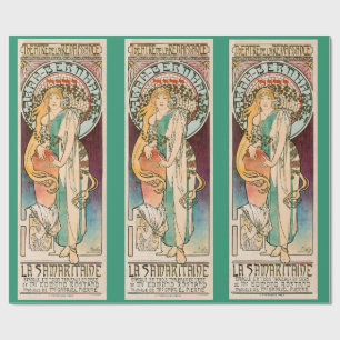 KRINGSPAPIER : ALPHONS MUCHA : LA SAMARITAINE CADEAUPAPIER
