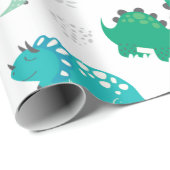 KRINGSPAPIER : DINOSAURS CADEAUPAPIER (Rol Hoek)