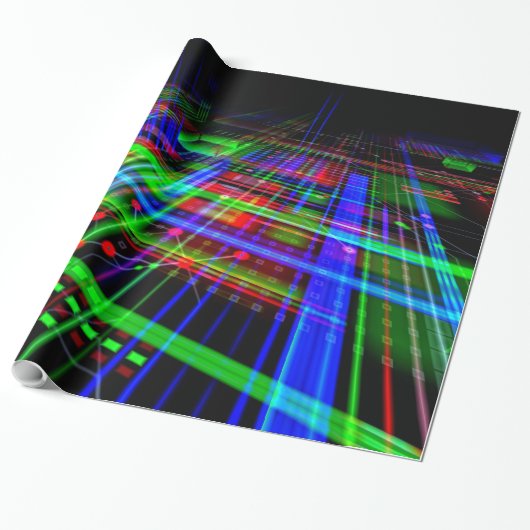 Kringsraad 4 Verpakkend Document Cadeaupapier (Uitgerold)