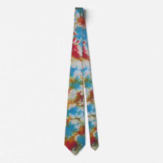 Krinkel Tie Dye Zijden Heren Das