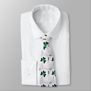 Krinkelen Shamrock Stropdas