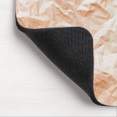 Krinkelroze Papier Muismat (Hoek)