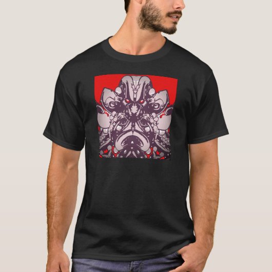 Kris Alan Apparel Alien Face T-shirt (Voorkant)