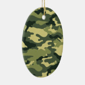 Kris alan Camouflage Keramisch Ornament (Rechts)