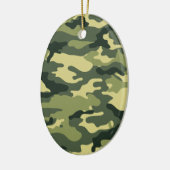 Kris alan Camouflage Keramisch Ornament (Links)