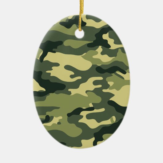 Kris alan Camouflage Keramisch Ornament (Voorkant)