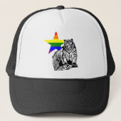 Kris Alan grizzly beer Rainbow Trucker Pet (Voorkant)