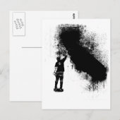 Kris Alan Tagger Briefkaart (Voorkant / Achterkant)