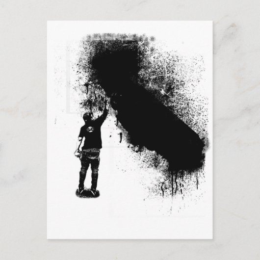 Kris Alan Tagger Briefkaart (Voorkant)