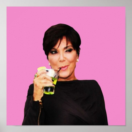 Kris Jenner Poster (Voorkant)