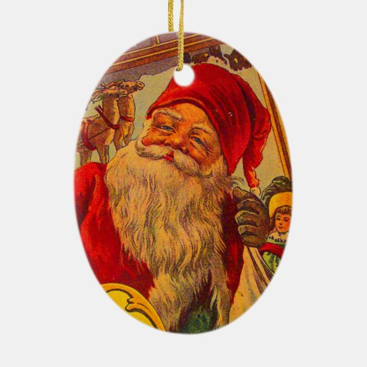 Kris Kringle aka Sinterklaas Ornament (Achterkant)