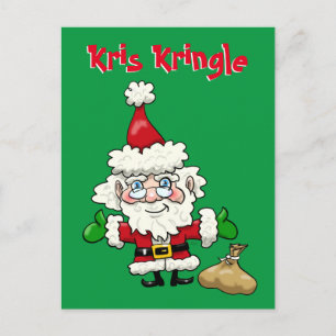 Kris Kringle Briefkaart