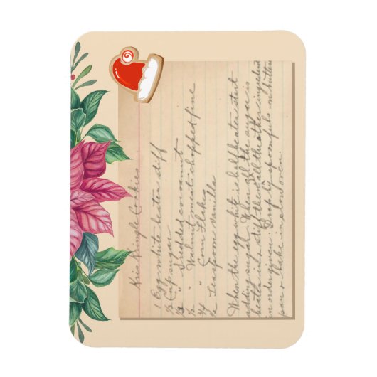  Kris Kringle Cookies Ontvang Kerstmis Magneet (Verticaal)