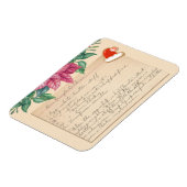 Kris Kringle Cookies Ontvang Kerstmis Magneet (Linkerzijde)