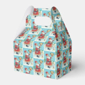 KRIS KRINGLE EN CARDINALS CHRISTMAS FAVOR GIFT BOX BEDANKDOOSJES (Achterkant)