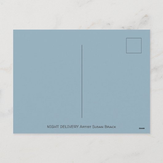 KRIS KRINGLE EN TOYS OP DE CANADIAANSE GOOSE CHRIS FEESTDAGENKAART (Achterkant)