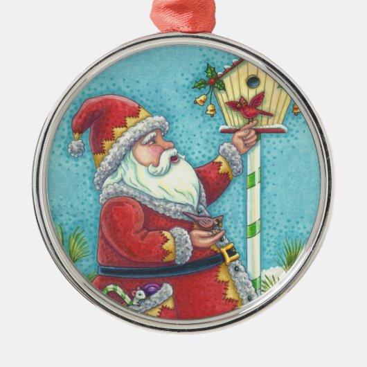 KRIS KRINGLE REDBIRDS CHRISTMAS PREMIUM ORNAMENT (Voorkant)