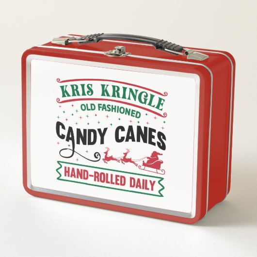 Kris Kringle-snoepstokken (Voorkant)