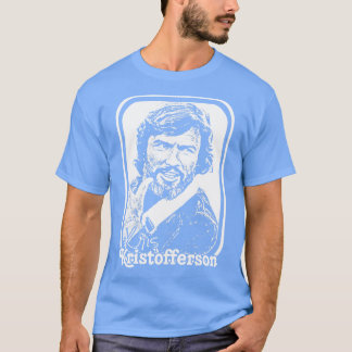 Kris Kristofferson Retro Style Fan Gift T-shirt