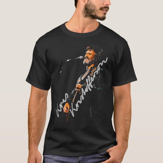 Kris Kristofferson T-shirt (Voorkant)