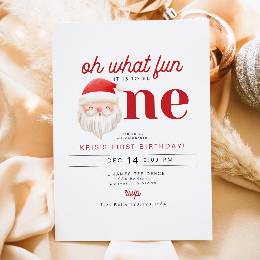 KRIS Oh wat leuk om één 1e verjaardag te zijn Kaart