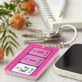 Kris periodieke lijstnaam - sleutelwoord sleutelhanger (Voorkant Rechts)