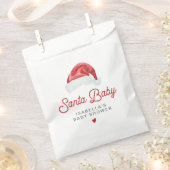 KRIS Schattige en modern Santa Baby shower Bedankzakje (Geknipt)