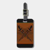 Kris Weapon Bagagelabel (Voorkant verticaal)