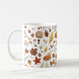 Kris-witte herfst oogst Thanksgiving Koffiemok