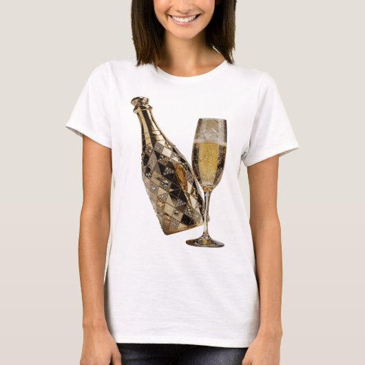 Kris zilver ABSTRACTE KUNST Abstract ontwerp T-shirt (Voorkant)