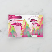 Krisamas Kee Badhaee Colorful Holiday Kaart (Binnen)