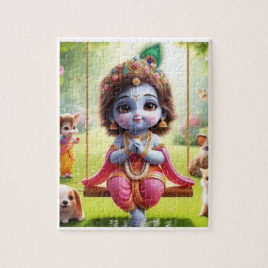 Krishana Puzzel (Verticaal)