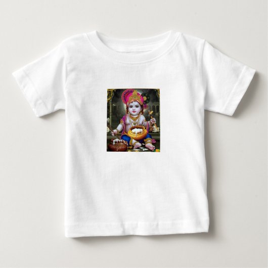 krishna Baby T- Shirt (Voorkant)