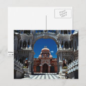 Krishna Balaram Temple, noord-Uttar Pradesh, in Briefkaart (Voorkant / Achterkant)