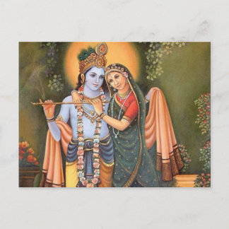krishna briefkaart