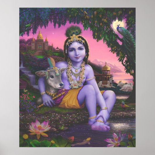 Krishna Chandra print (Voorkant)