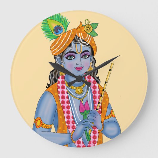 Krishna Clock Grote Klok (Voorkant)