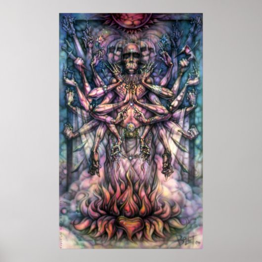Krishna Corpse Poster (Voorkant)