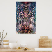 Krishna Corpse Poster (Keuken)