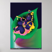 Krishna Cosmic Body Poster (Voorkant)