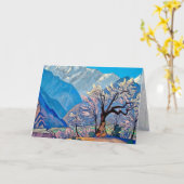 Krishna door Nicholas Roerich - Kaart (Gele Bloem)