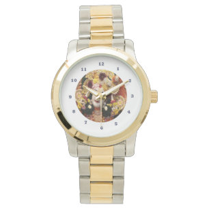 KRISHNA: Dual Tone Gold Silver Horloge