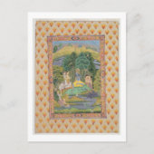 Krishna en de Gopis (gouache op papier) Briefkaart (Voorkant)