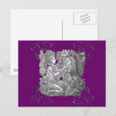 Krishna en Radha Briefkaart (Voorkant / Achterkant)