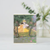 Krishna en Radha Briefkaart (Staand voorkant)