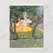 Krishna en Radha Briefkaart (Voorkant)