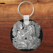 Krishna en Radha Sleutelhanger (Voorkant)