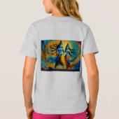 Krishna en Radha T-shirt (Achterkant)