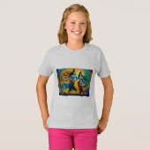 Krishna en Radha T-shirt (Voorkant volledig)
