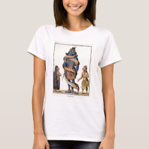Krishna geperst door de Kaliya Serpent uit 'Voya T-shirt
